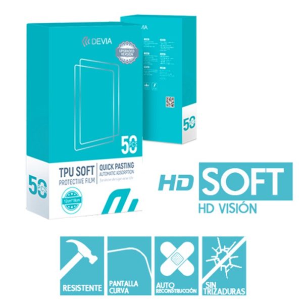Pack 10 Cajas Hidrogel HD TPU Soft 2026