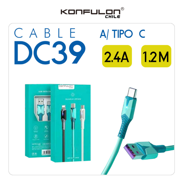 Artboard 15 Cable USB a TIPO C Konfulon DC39