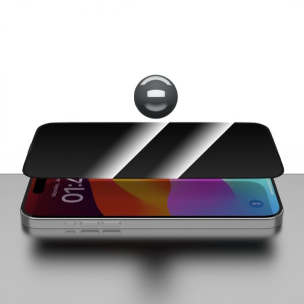 iPhone 15 Pro: Vidrio Anti espía (con herramienta de asistencia)