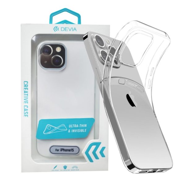 iPhone 15: Carcasa Transparente Naked Case
