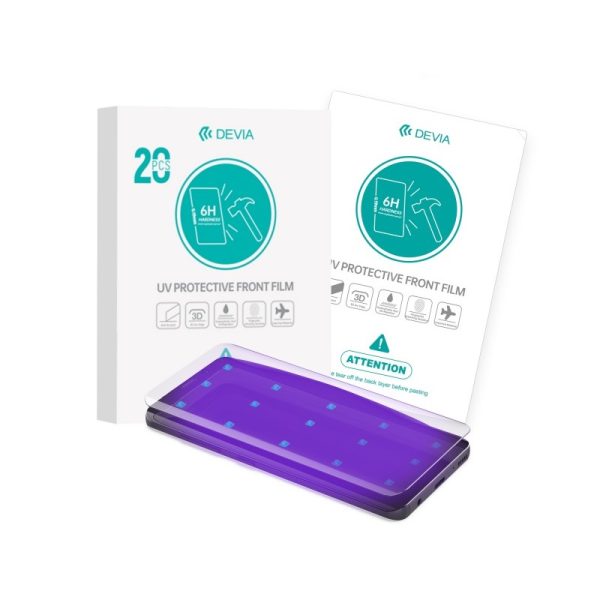Hidrogel UV 6H HD Transparente 0.19MM (20pcs)