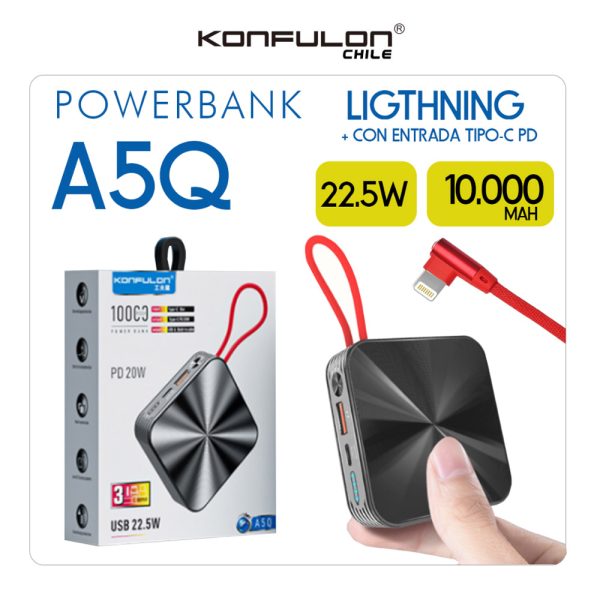 pbank2 Power Bank Konfulon A5Q / iPhone