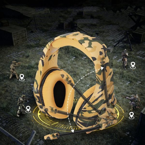 Audifono Gamer Onikuma K1B Camuflaje