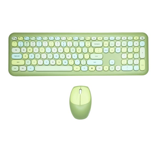 5 Teclado Inalámbrico Mofii 666 (verde)
