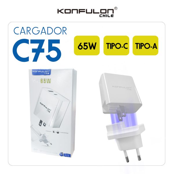 Artboard 26 Cargador Konfulon C75 65W