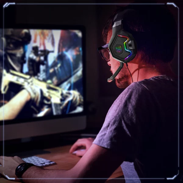 Audifono Gamer Onikuma K10 Pro Negro RGB