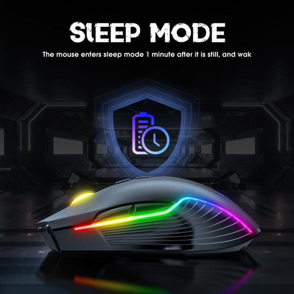 cw905_black (6) Mouse Inalambrico Onikuma CW905 Negro