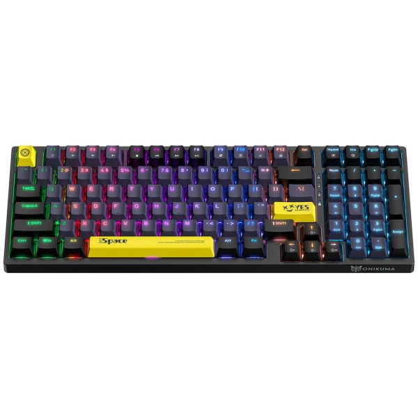 Teclado Mecánico Onikuma G38 Negro RGB
