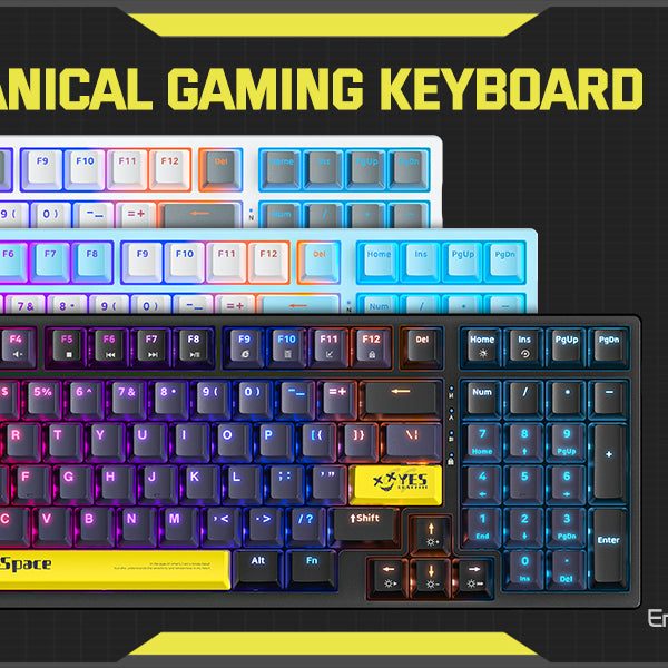 g38_publicidad (2) Teclado Mecánico Onikuma G38 Blanco RGB