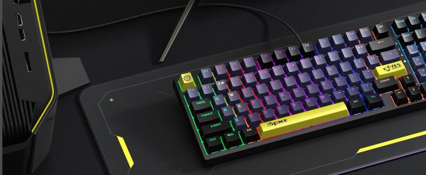 Teclado Mecánico Onikuma G38 Negro RGB