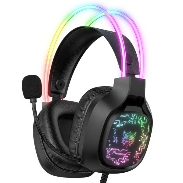 Audifono Gamer Onikuma X22 Negro RGB