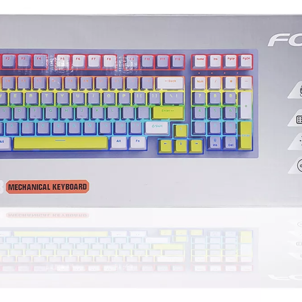 D_NQ_NP_984086-MLC79675383745_092024-F Teclado Forev RGB Mecánico FV-K98