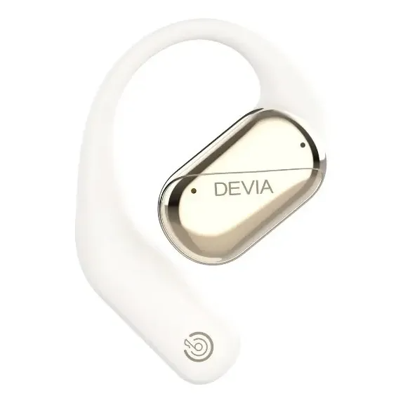 Audífonos Devia Ows Lite1 Livianos Cómodos Bluetooth Beige 2049