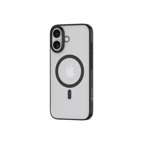 iPhone 16: Carcasa Transparente Magsafe Negro 6245 - Imagen 3