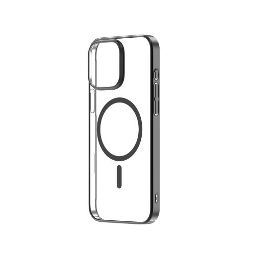 iPhone 16: Carcasa Transparente Magsafe Negro 6245 - Imagen 6