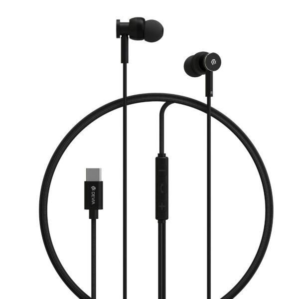 Smart-Series-M1-Metal-Wired-EarphoneType-C-Digital-1 Audífonos Tipo C Devia M1 Metal In-Ear Compatible iPhone Samsung