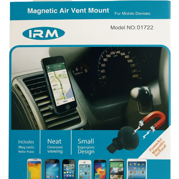 Soporte Auto IRM 01722 Magnético para Rejilla de Ventilación