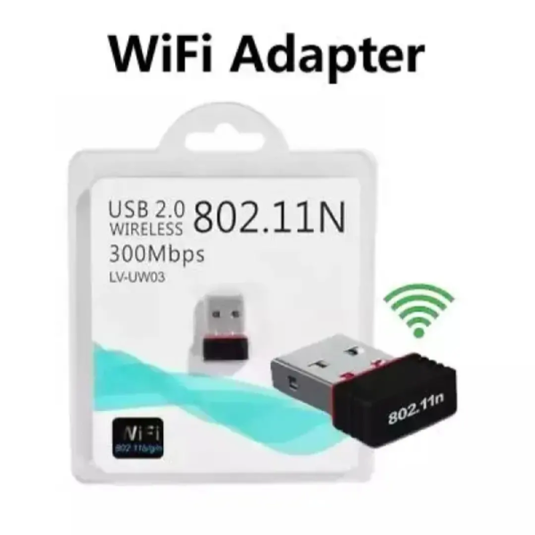 USB WiFi 2.0 300Mbps Mini Adaptador Inalámbrico