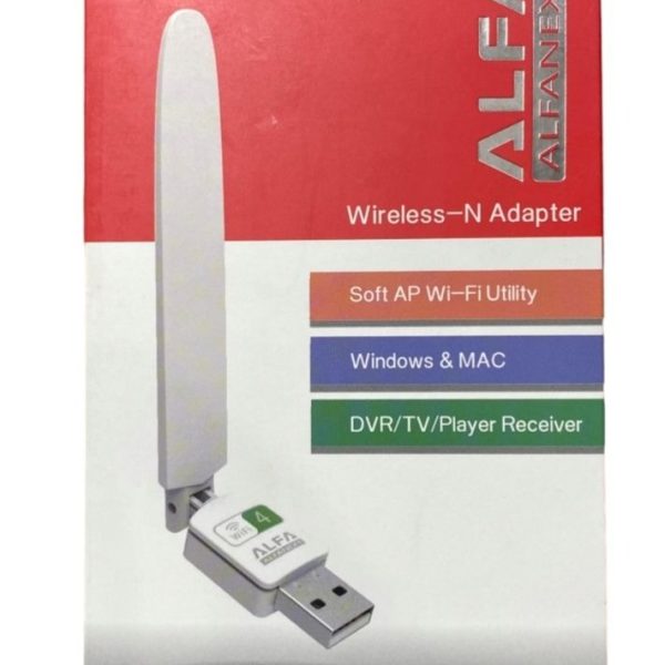 Adaptador Wireless Alfa Next WiFi para PC y Notebook