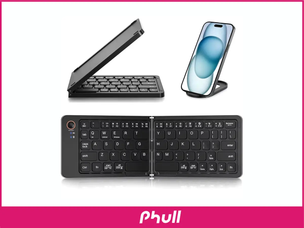 Mini Teclado Bluetooth B023 Plegable Ultra Delgado Recargable
