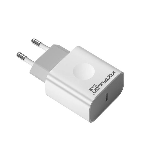 Kit Cargador KONFULON C69D USB-C a Lightning Carga Rápida iPhone