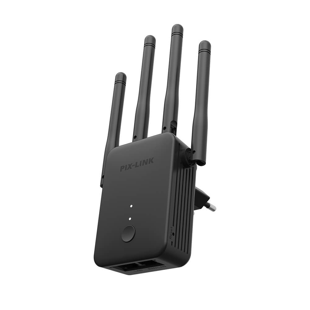 imgi_9_WR42Q主图06-1 Adaptador WiFi USB PIX-LINK 300Mbps para PC Mini