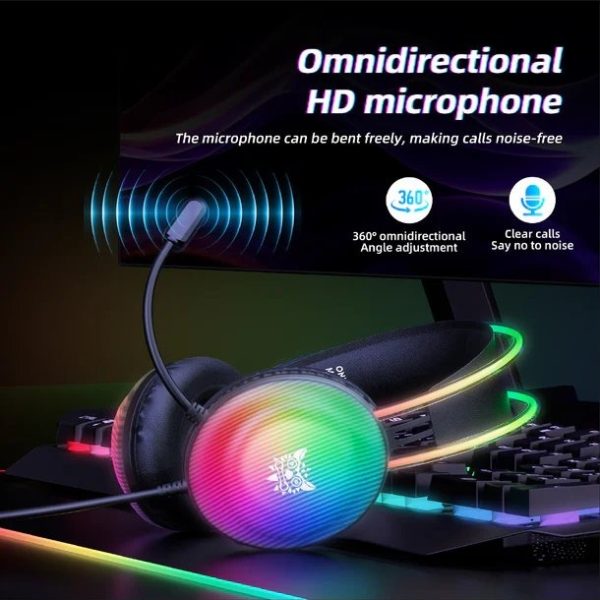 Onikuma X29 Auriculares Gamer RGB Alta Calidad