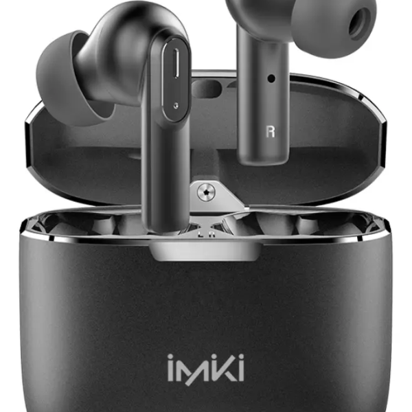 Audífonos Bluetooth Imiki MT2 Caja Metálica Dual Mic ENC Negro