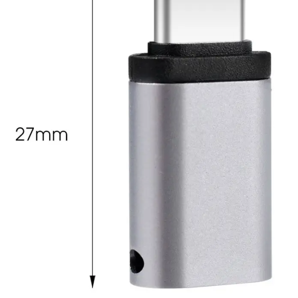 Adaptador IRM Lightning Hembra A Usb-c Macho Carga iPhone