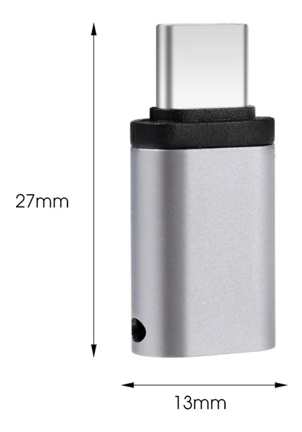 Adaptador IRM Lightning Hembra A Usb-c Macho Carga iPhone