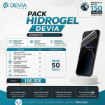 PACK HIDROGEL DEVIA TRADICIONAL - 50 PIEZAS